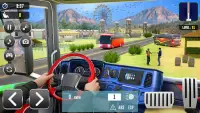 Bus Driving Simulator Bus game Screen Shot 1