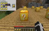 Lucky Gold Block Mod Minecraft Screen Shot 1