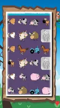 Matching Game Farm Animal Screen Shot 2
