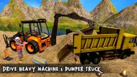 River Sand Excavator 3D Sim Screen Shot 3