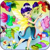 Cute butterfly dress up