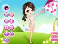 लड़कियों के लिए पतंग खेल Screen Shot 0