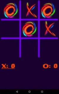 Tic Tac Toe Canvas Screen Shot 2