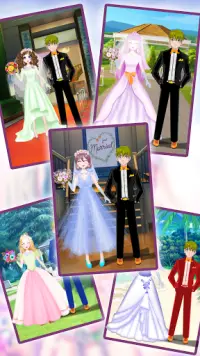 Anime Dress Up Wedding Makeover: Doll avatar maker Screen Shot 7