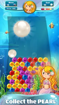 Mermaid Pearl - Match 3 Screen Shot 5