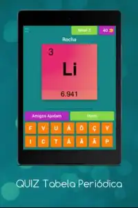 QUIZ Tabela Periódica Screen Shot 9
