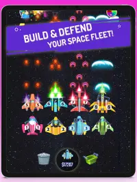 Spaceship Defender - Merge & Shoot Screen Shot 6