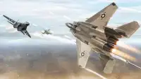 スカイジェット戦闘機：フライングプレーンゲーム Screen Shot 0
