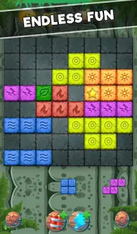 Block Puzzle Jewel: Ancient Jungle Puzzles Game Screen Shot 3
