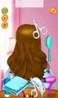 Ibu gadis gaya rambut permaina Screen Shot 3