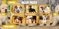 Dogs & puppies jigsaw puzzles Screen Shot 3