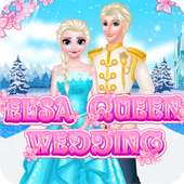 Elsas Queenn Wedding - Dress up games for girls