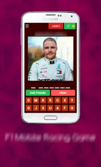 Formula Car Drivers Quiz - Mobile Racing Game Screen Shot 3