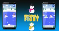 snowball fight Screen Shot 2