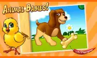 Bebés animales rompecabezas Screen Shot 5