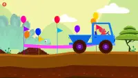 공룡 채굴기 - 아이들을 위한 트럭 시뮬레이터 Screen Shot 3