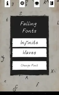 Falling Fonts Screen Shot 7
