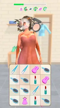 Merge Makeover, Fashion Games Screen Shot 3
