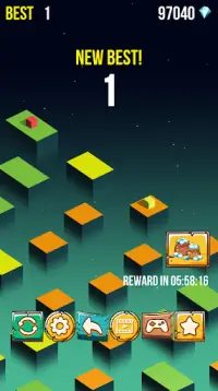 Space Road-Crossy Rush Screen Shot 3