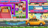 Kids Airport Travel Games Screen Shot 1