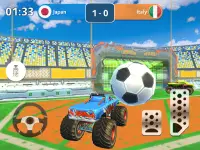 Canavar Kamyon Futbol Oyunu 3D Screen Shot 4