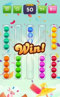 Ball Sort Puzzle: Candy Sort, Color Sorting Game Screen Shot 5