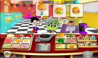 super heros titans Burgers Simulation : restaurant Screen Shot 2