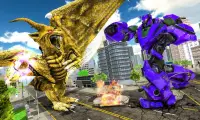 Ultimate Dragon Robot Transform Battle War Game Screen Shot 4
