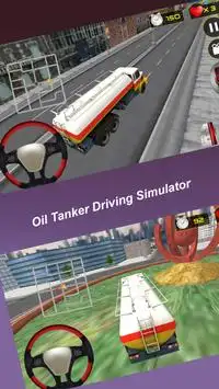 Oil Tanker Driving Simulator Screen Shot 0
