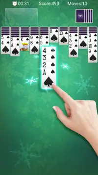 Spider Solitaire - Card Games Screen Shot 0
