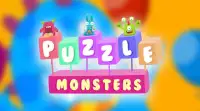 Cute Monsters! puzzle game for kids Screen Shot 2