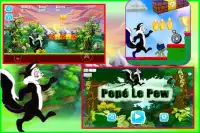 Pepé Le Pew | daffy adventure duck| bugs bunny run Screen Shot 1