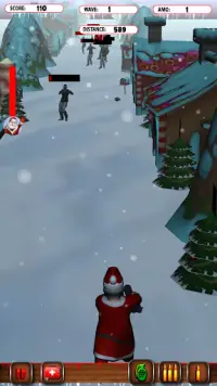 santa vs zombi: christmas Screen Shot 7