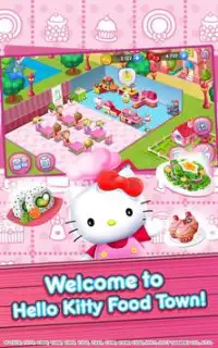 Hello Kitty Food Town Screen Shot 0