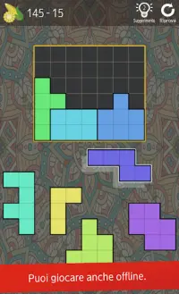 Block Puzzle (Tangram) Screen Shot 1