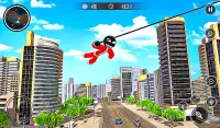 Santa Stickman City Hero - Mafia Crime Simulator Screen Shot 2