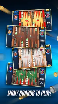 Backgammon Legends - online with chat Screen Shot 1
