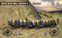 Truk Pengangkut Kargo Offroad Screen Shot 2