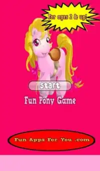 Fun Pony Match Game Screen Shot 0