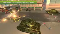 Future Robot Tank Transform City Battle Screen Shot 2
