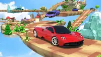 मेगा रैंप क्रेजी कार रेस गेम Screen Shot 3