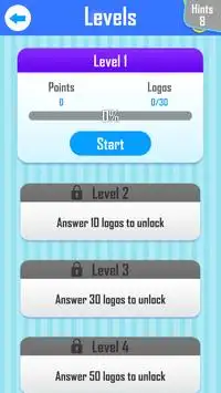 Guess Logo Quiz Screen Shot 1