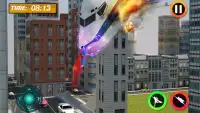 Real Super-hero Flying City Rescue Mission 3D 2018 Screen Shot 8