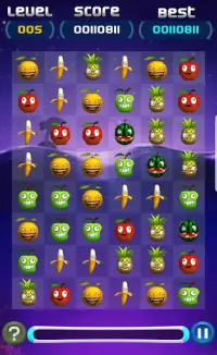 Crazy Fruit Jewels - 3 Match game Screen Shot 4