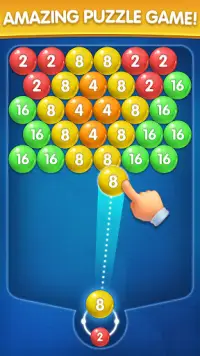 Number Bubble Shooter Screen Shot 0