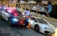 NYPD Car Vs Gangster Escape - Police Chase Robbers Screen Shot 4