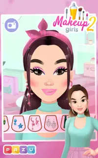 Makeup Girls: Dress up games Screen Shot 3