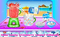 Coconut Milkshake Maker - Beach Party Cooking Game Screen Shot 6