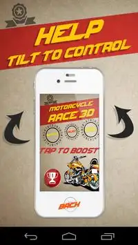Motorbike Racing 3D Screen Shot 1