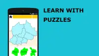 Map Quiz Puzzle  - Cameroon - Region, Department Screen Shot 3
